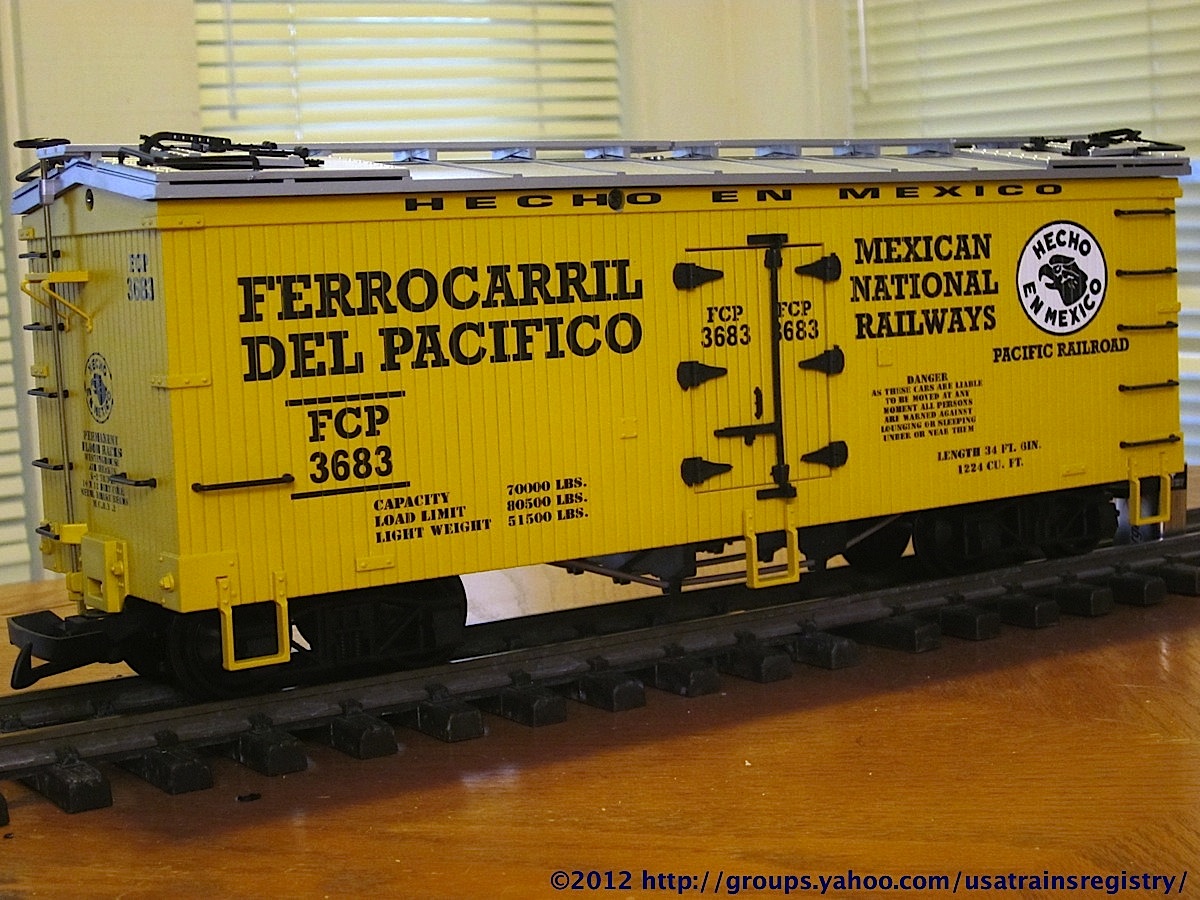 Mexican National Railways Kühlwagen (Reefer) FCP 3683
