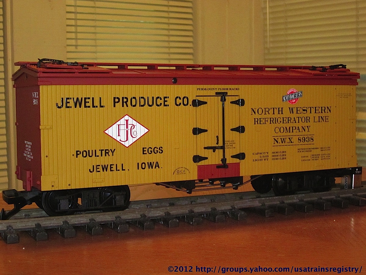 Jewell Produce Company Kühlwagen (Reefer) NWX 8938