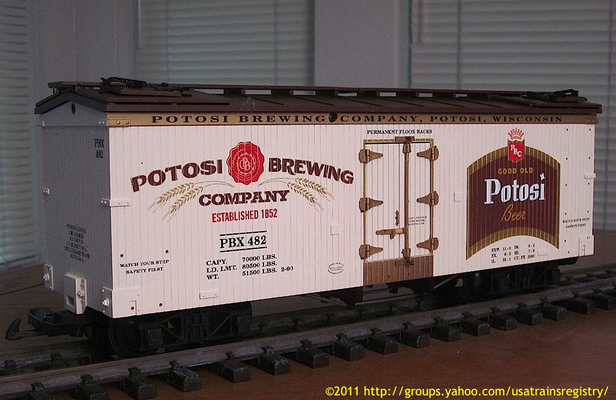 Potosi Brewing Co. Kühlwagen (Reefer) PBX 482