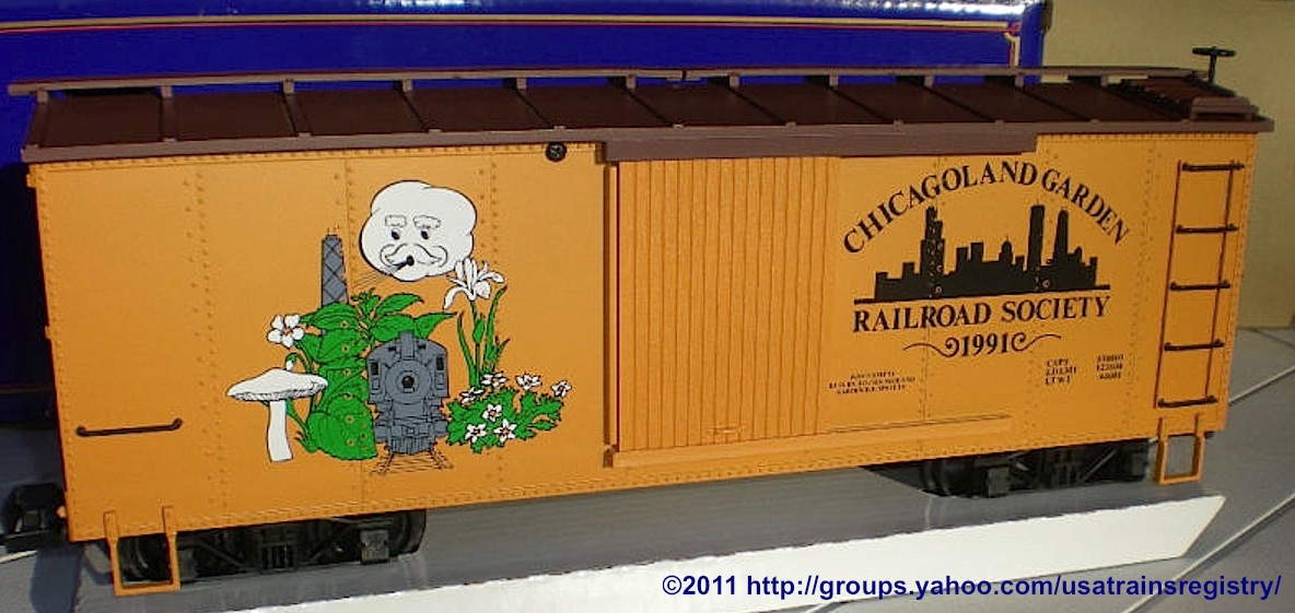 Chicagoland Garden Railroad Society Box Car