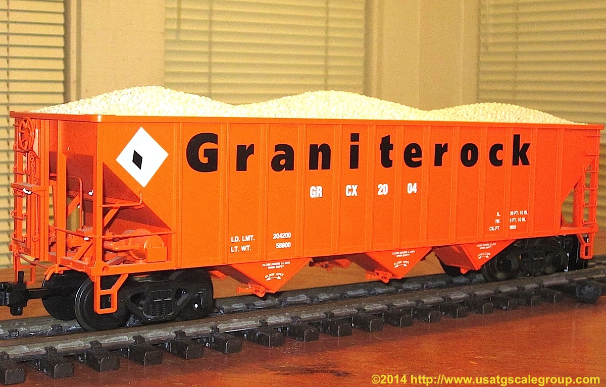 Schüttgutwagen (Hopper) Graniterock 2004