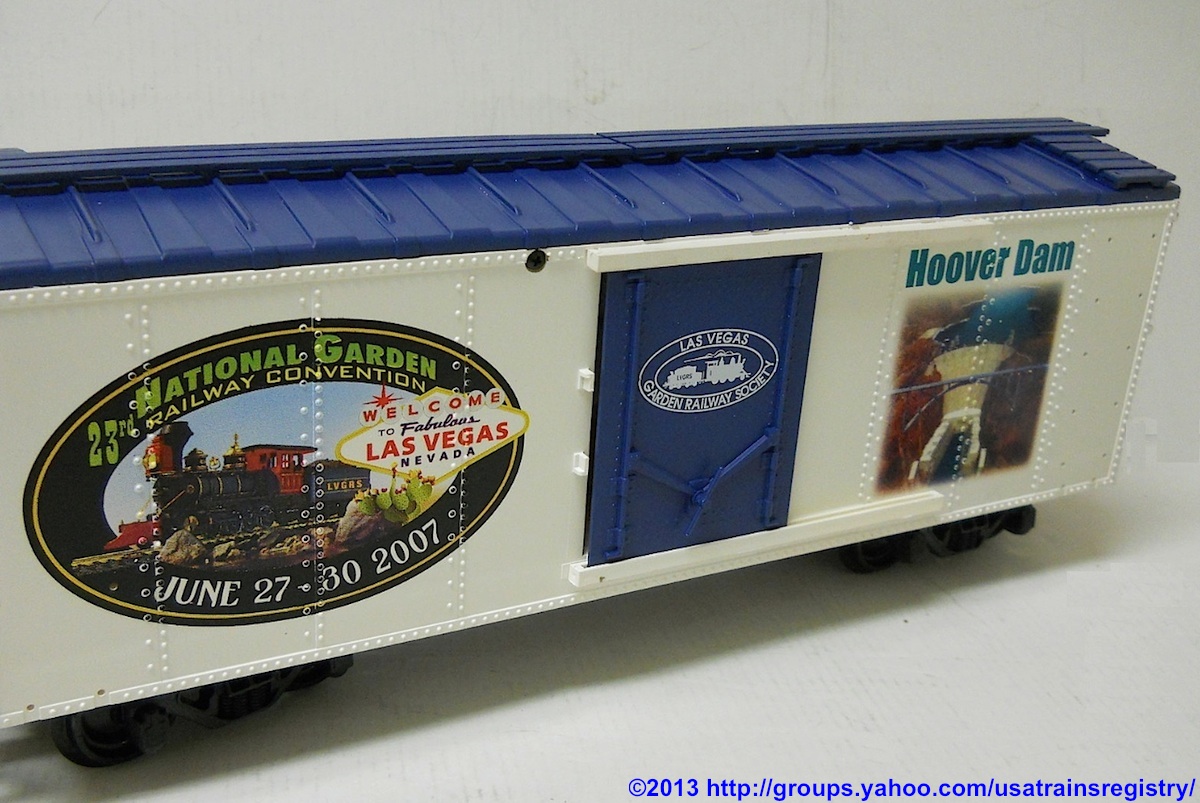 NGRC 2007 - Geschlossener Güterwagen, Las Vegas (Box car, Las Vegas)
