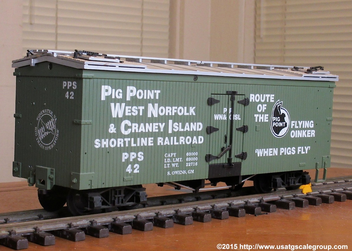 Pig Point & Craney Island Kühlwagen (Reefer) PPS 42