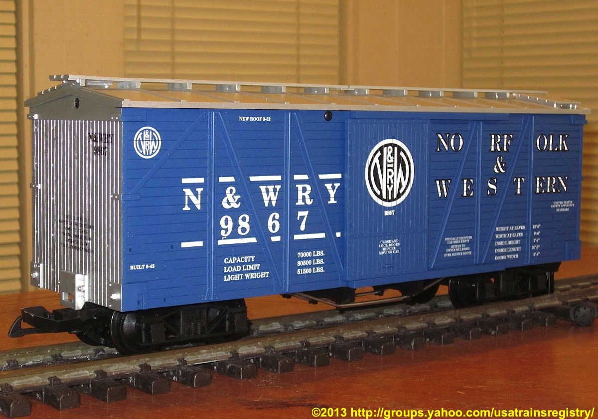 Norfolk & Western Güterwagen (Box car) 9867