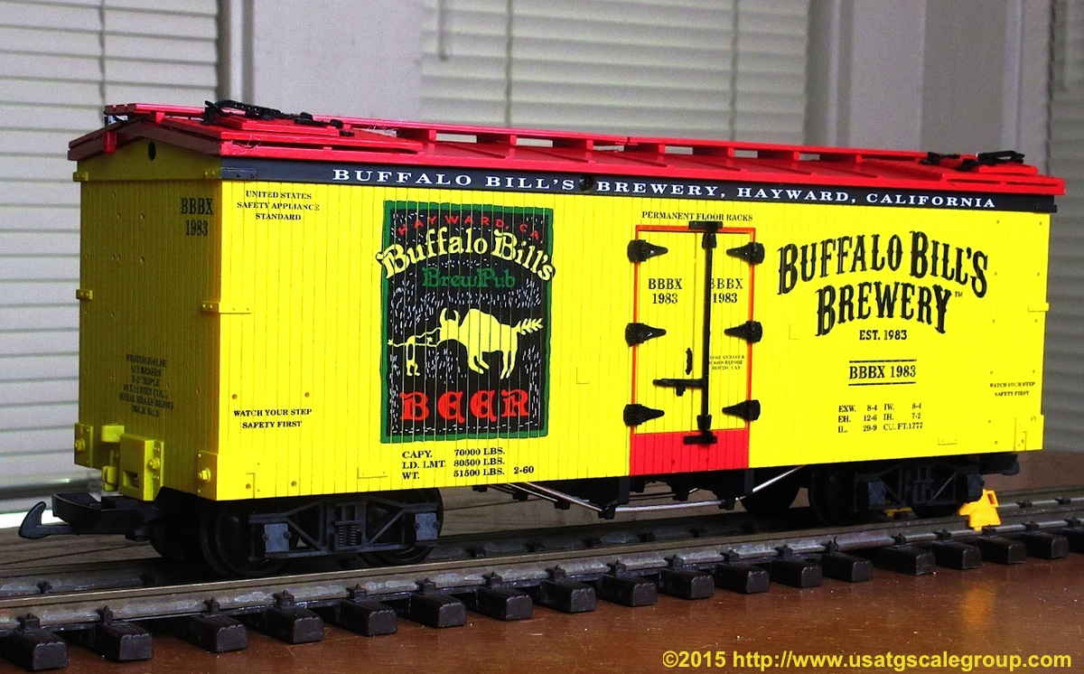 Buffalo Bill's Brewery Kühlwagen (Reefer) BBBX 1983