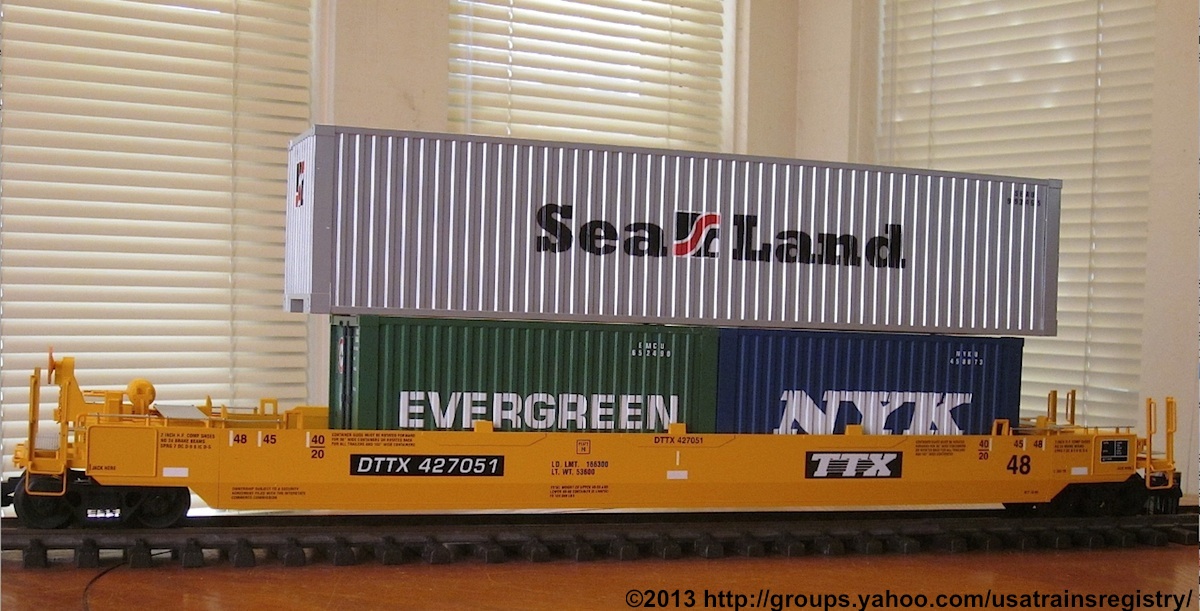 TTX Intermodal Container Wagen (Container car) 427051