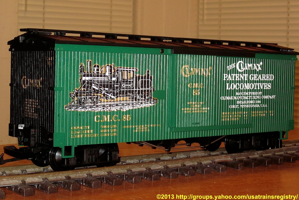 Climax Locomotive Güterwagen (Box car) 85