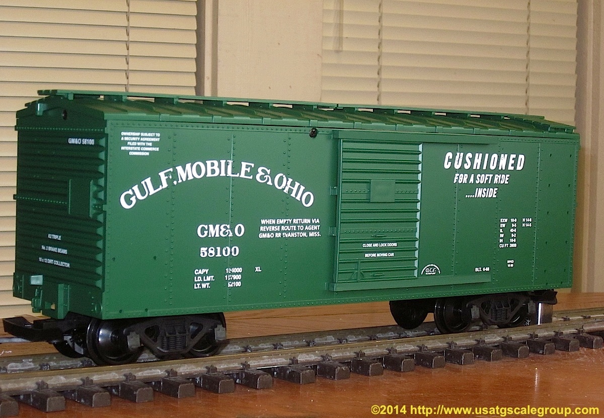 Gulf, Mobile & Ohio Güterwagen (Box car) 58100