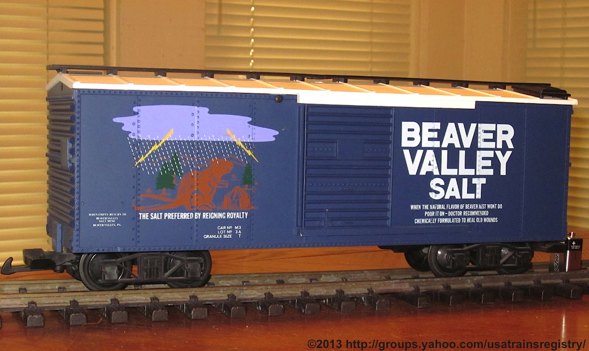 Beaver Valley Salt Güterwagen (Box car)