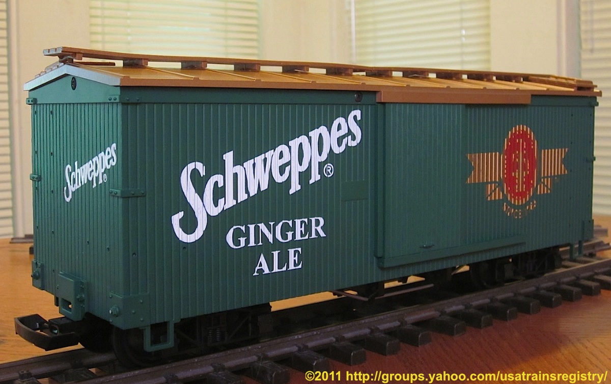 Schweppes Ginger Ale Box Car
