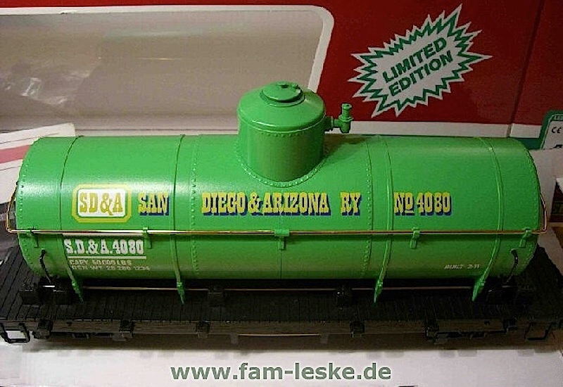 San Diego & Arizona Railway Kesselwagen (Tank car)