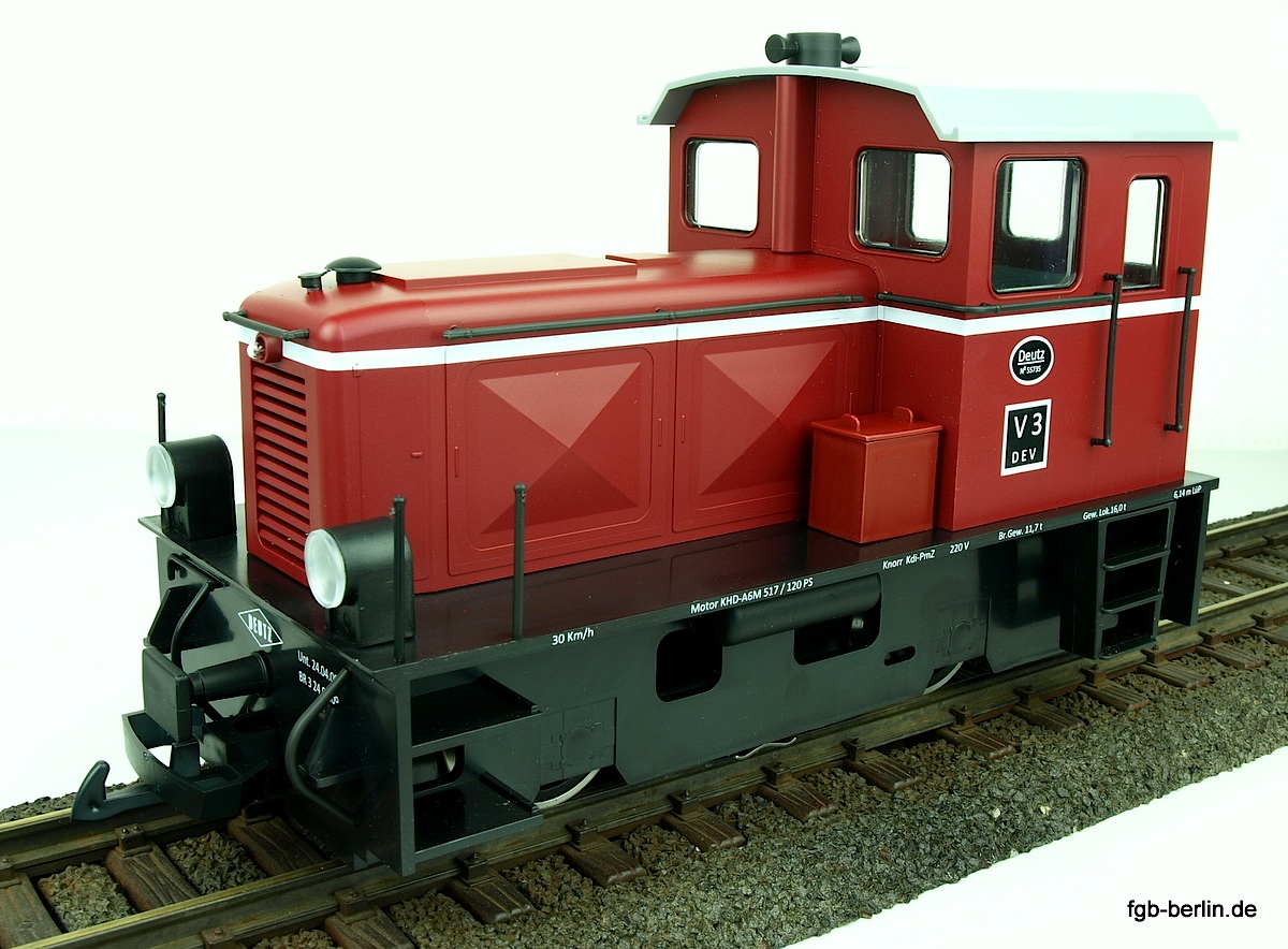 DEV Diesellok (Diesel locomotive) V3 (analog)