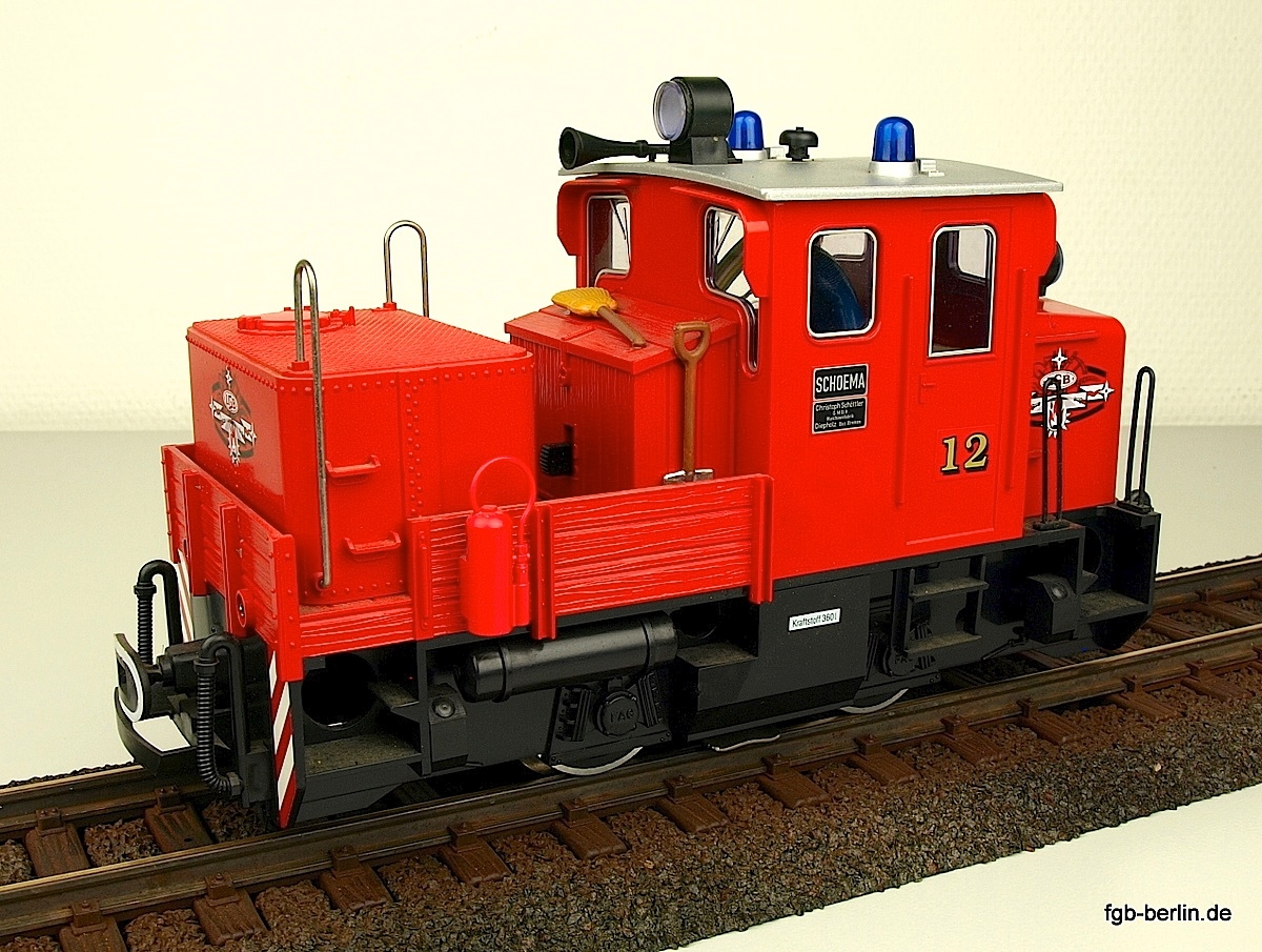 Feuerwehr Diesellok (Firefighter's diesel locomotive)