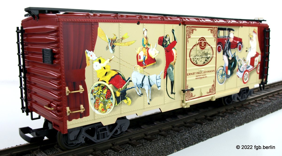 Lehmann-Spielzeug-Güterwagen (Toy Boxcar)