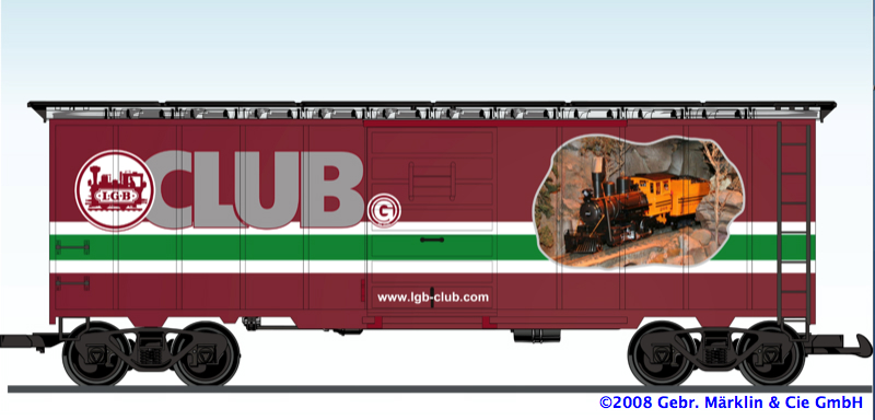 LGB-Club® Box car 2007 - LGB Club-Modell 2007