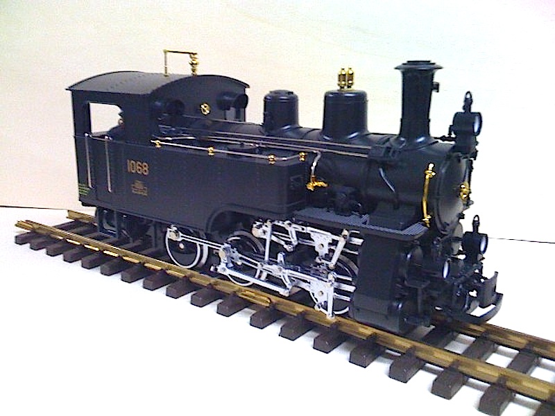 SBB Brünigbahn Zahnrad Dampflok (Rack Steam loco) HG 3/3 1068, digital