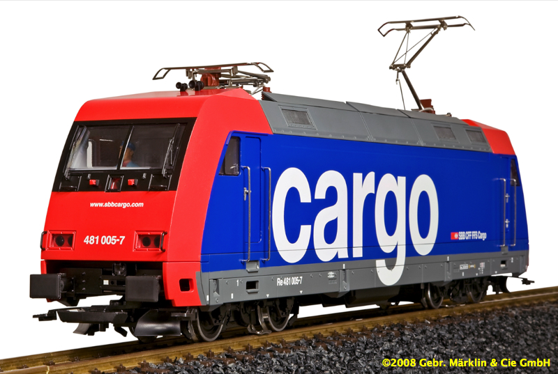 SBB Cargo Ellok (Electric locomotive) 481 005-7