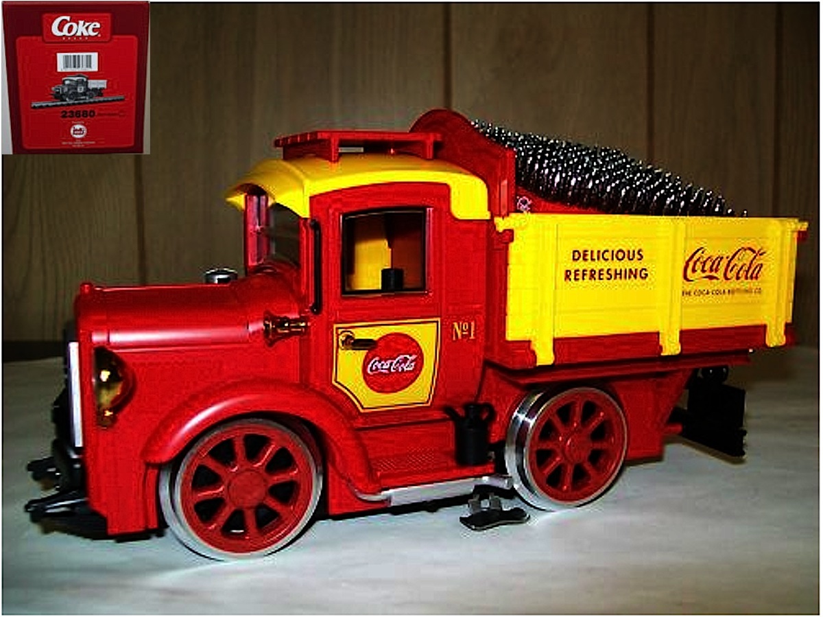 COKE®-Pritschenwagen (Rail Truck)