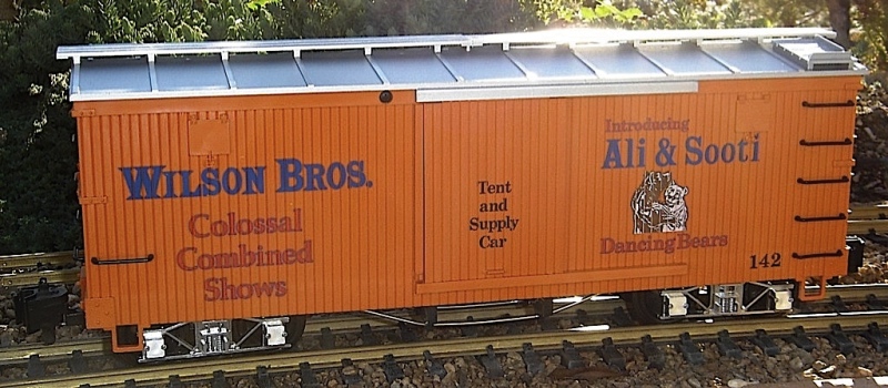 Wilson Brothers Circus Güterwagen (Box car)