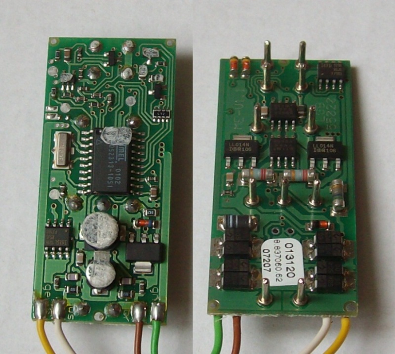 1.5 Ampere DCC Decoder - MZS/MTS Lok Decoder II
