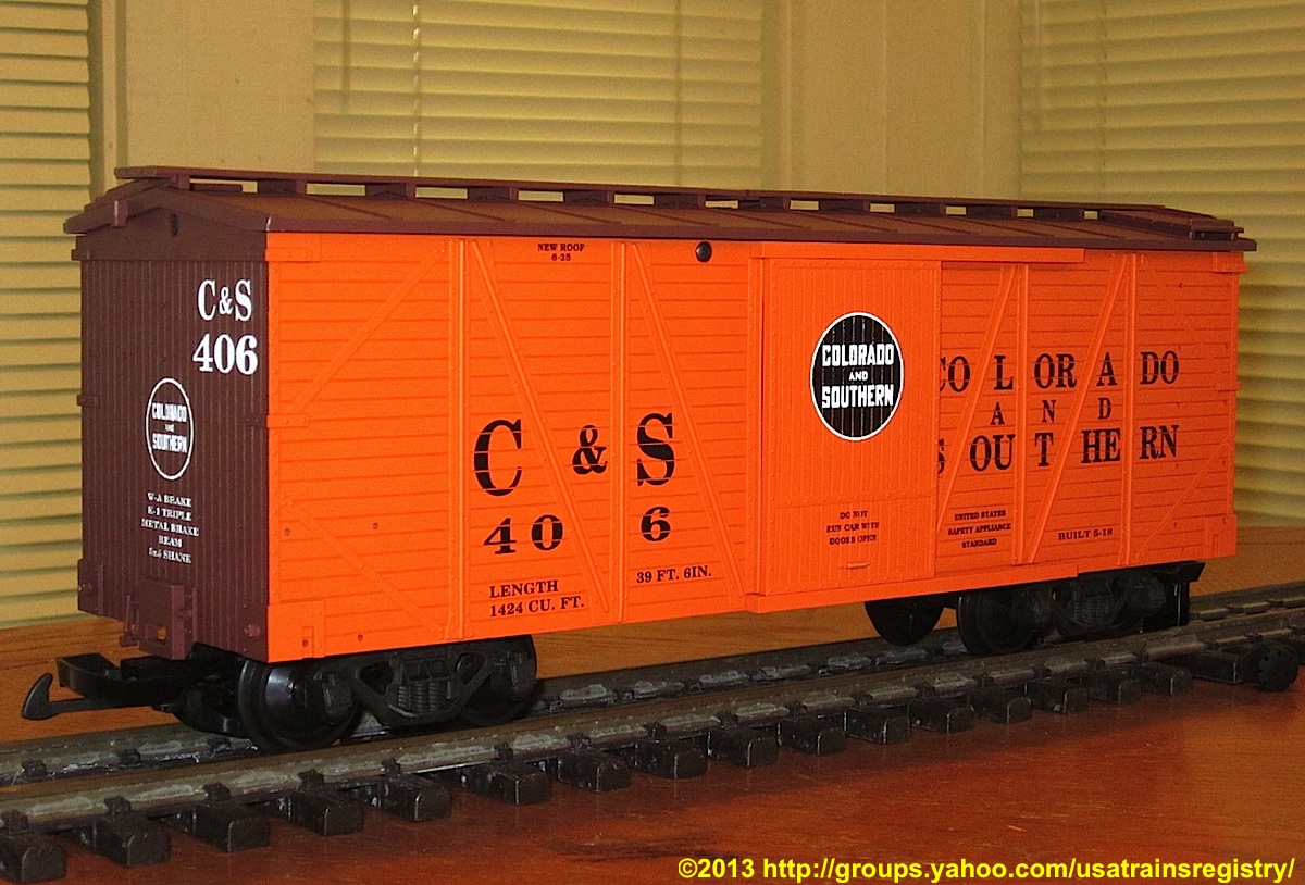 C&S gedeckter Güterwagen (Box car) 406