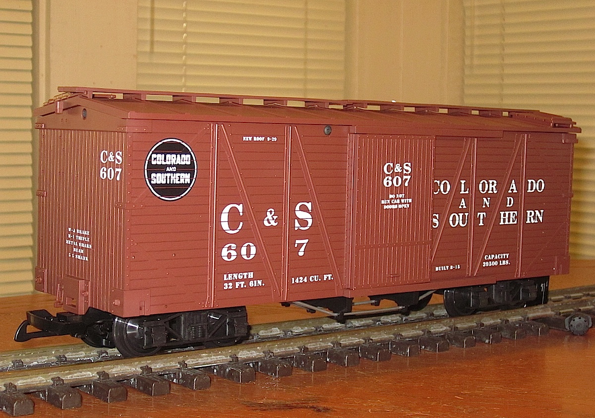 C&S gedeckter Güterwagen (Box car) 607