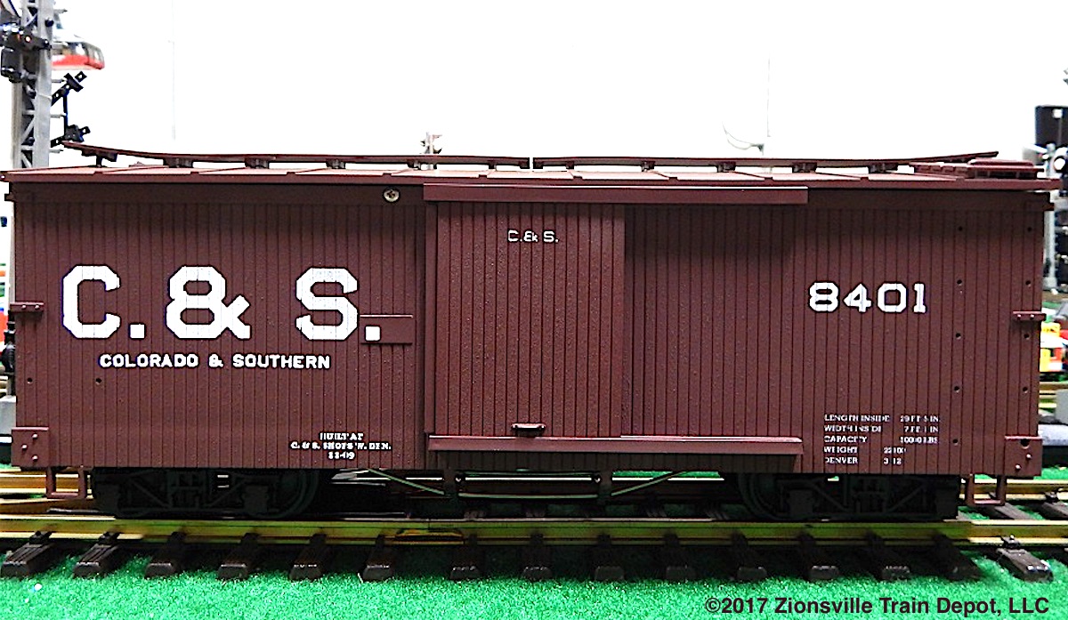 C&S gedeckter Güterwagen (Boxcar) 8401