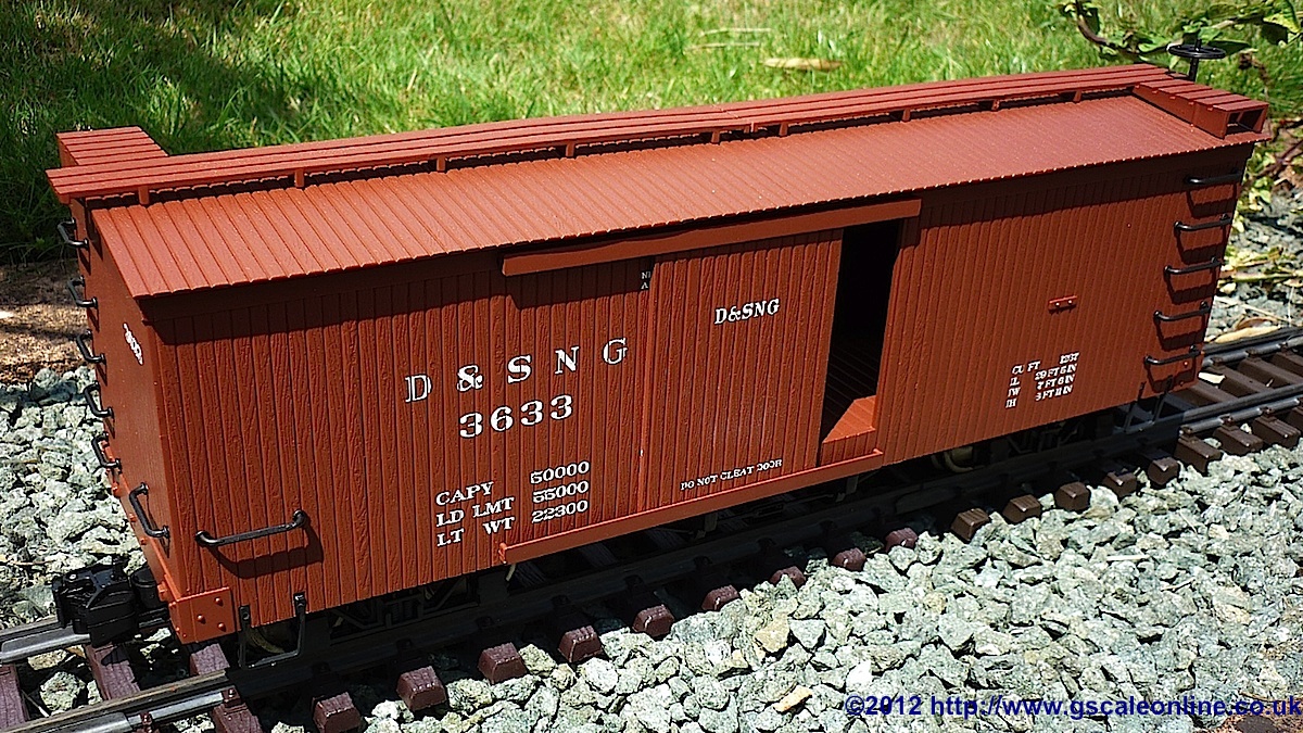 Durango & Silverton gedeckter Güterwagen (Box car) 3633