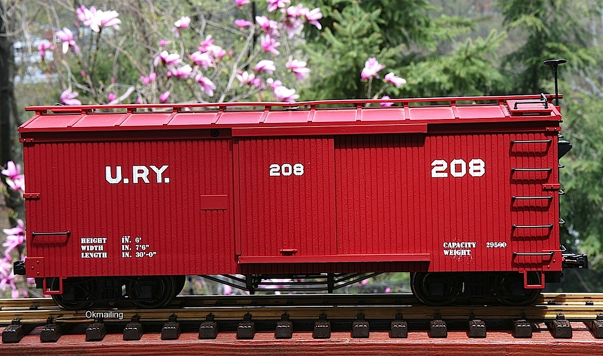 Uintah Güterwagen (Box car) U.RY. 208