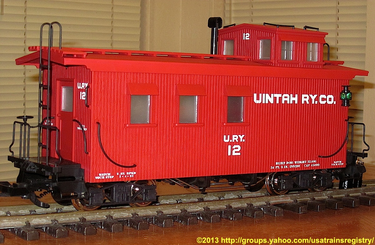 Uintah Güterzugbegleitwagen (Caboose) 12