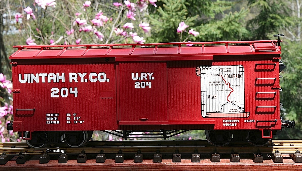 Uintah Güterwagen (Box car) U.RY. 204