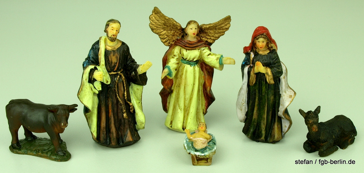 Figurenset "Heilige Familie" ("Holy Family")
