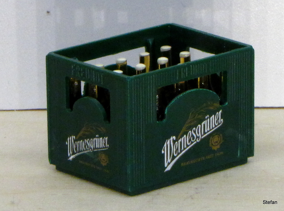 Bierkiste (Beer crate) - Wernesgrüner