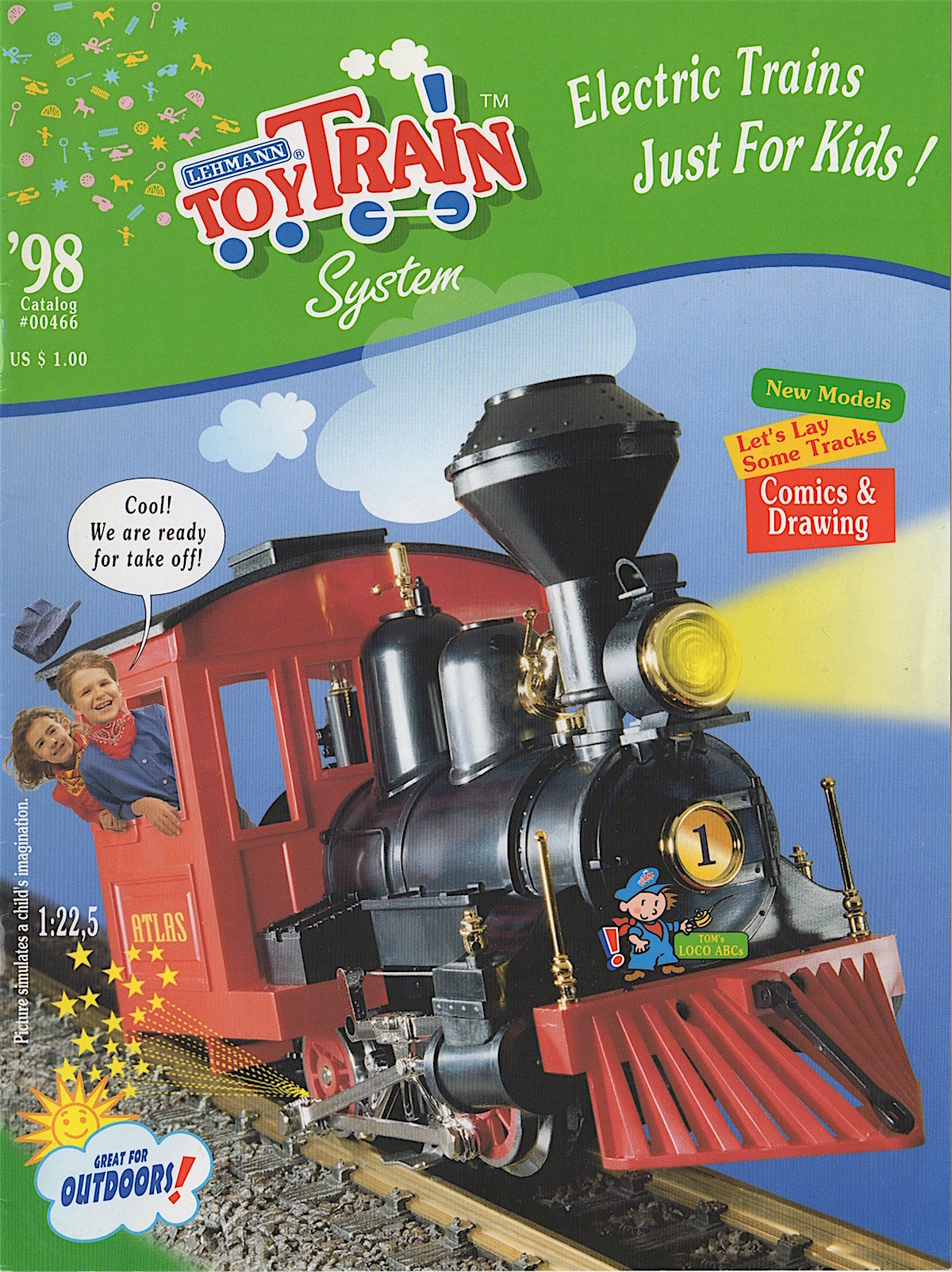 Lehmann Toy Train Katalog (Catalogue) 1998 - English, US