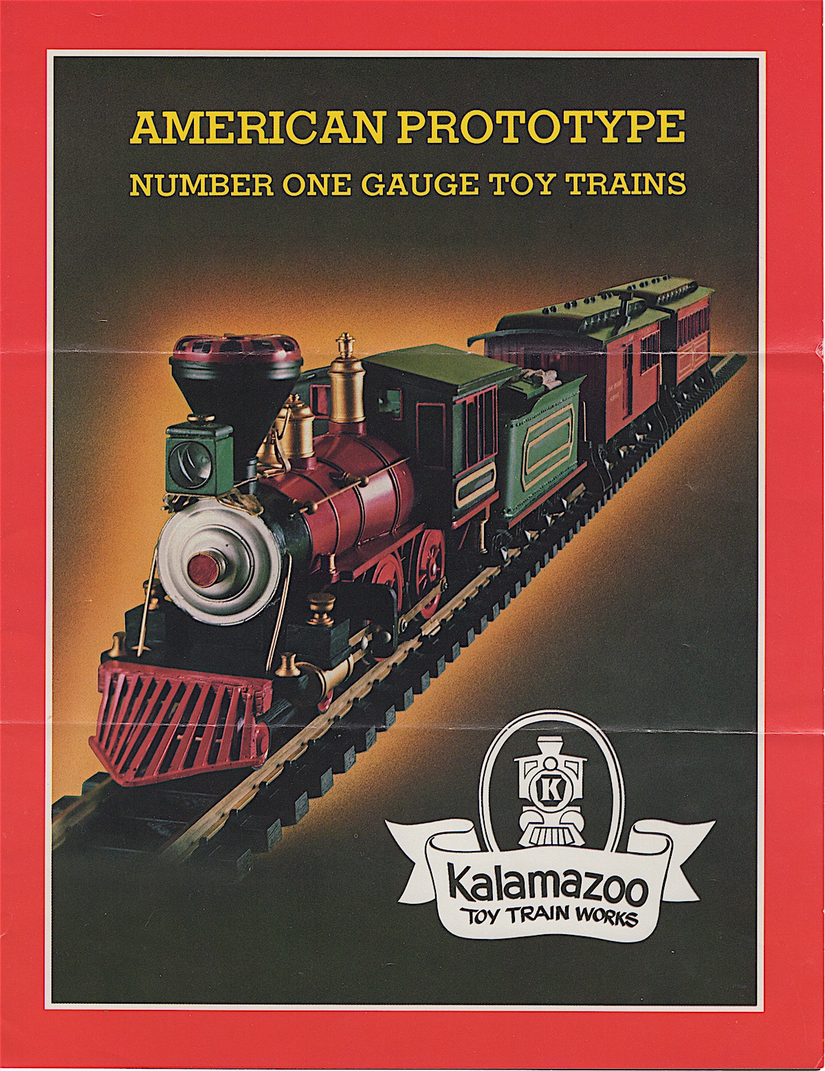 Kalamazoo Toy Trains Katalog (Catalogue) 1981