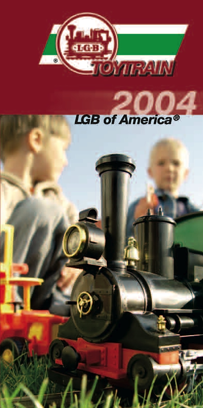 LGB Toy Train US Faltblatt (Brochure) 2004