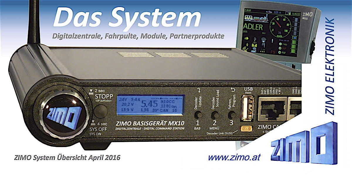 Zimo System Katalog (Catalogue) 2016 April