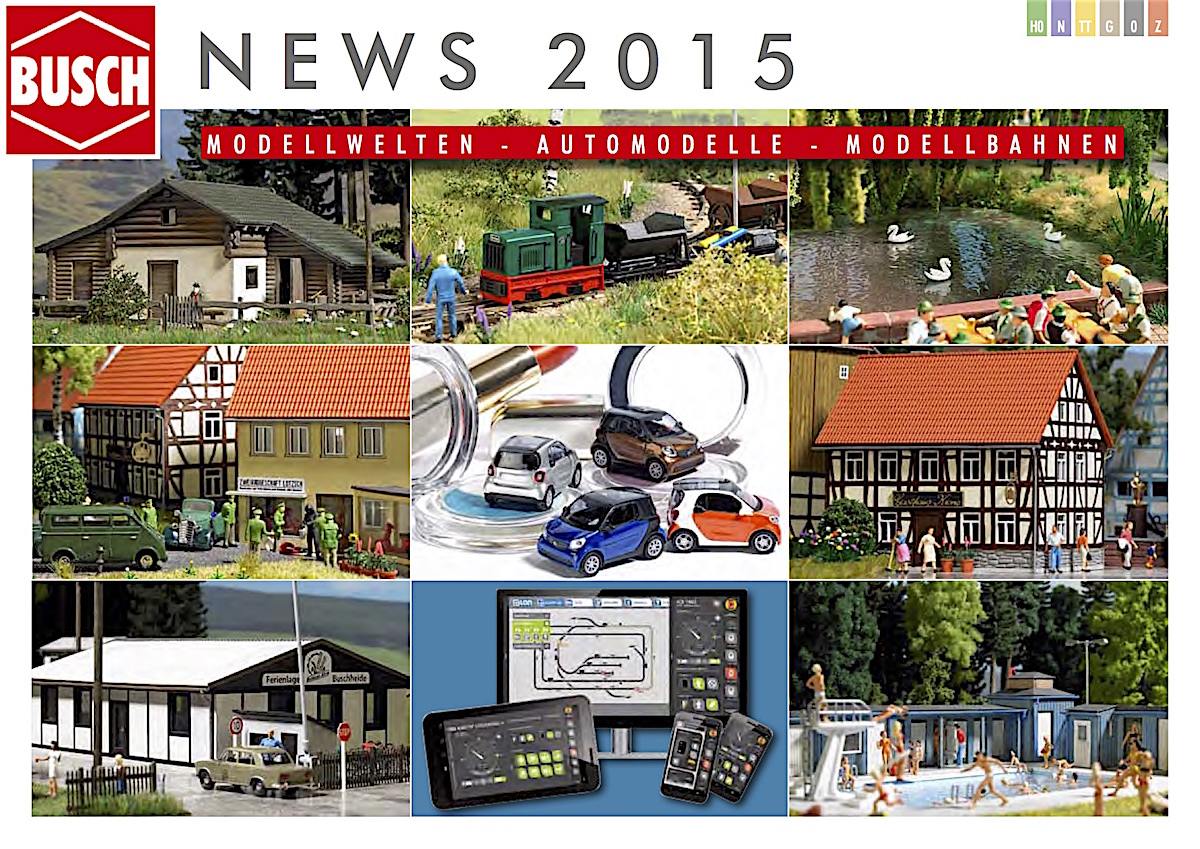 Busch Neuheiten (New Items) 2015