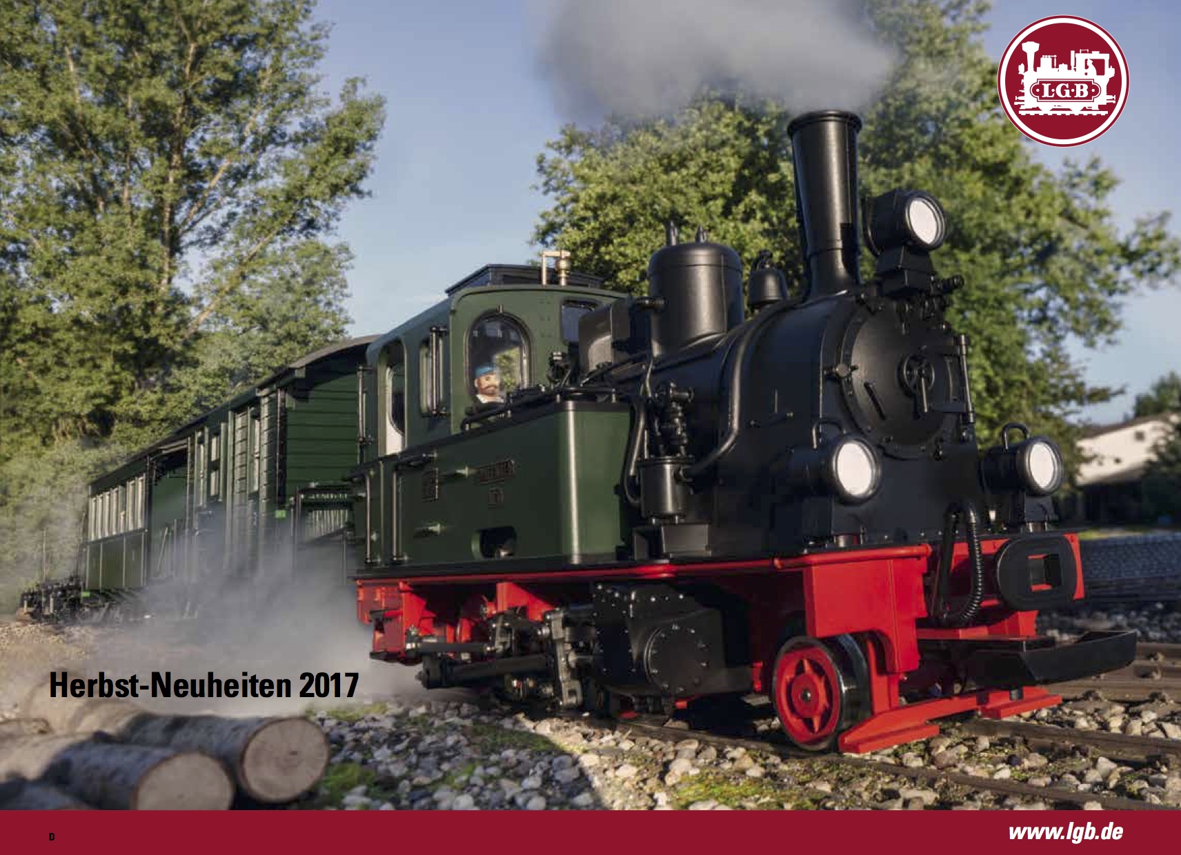 LGB Neuheiten (New Items) 2017 - Herbst/Fall; Deutsch/German
