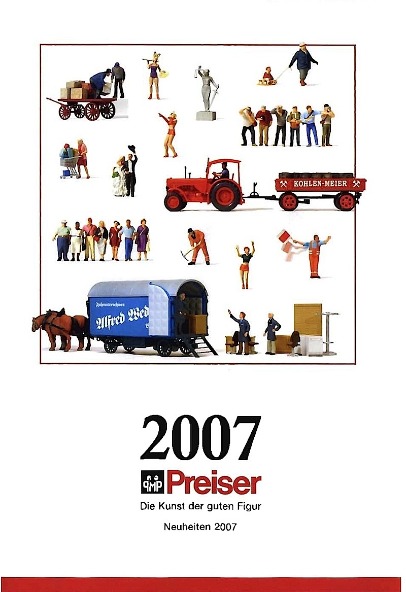Preiser Neuheiten (New Items) 2007