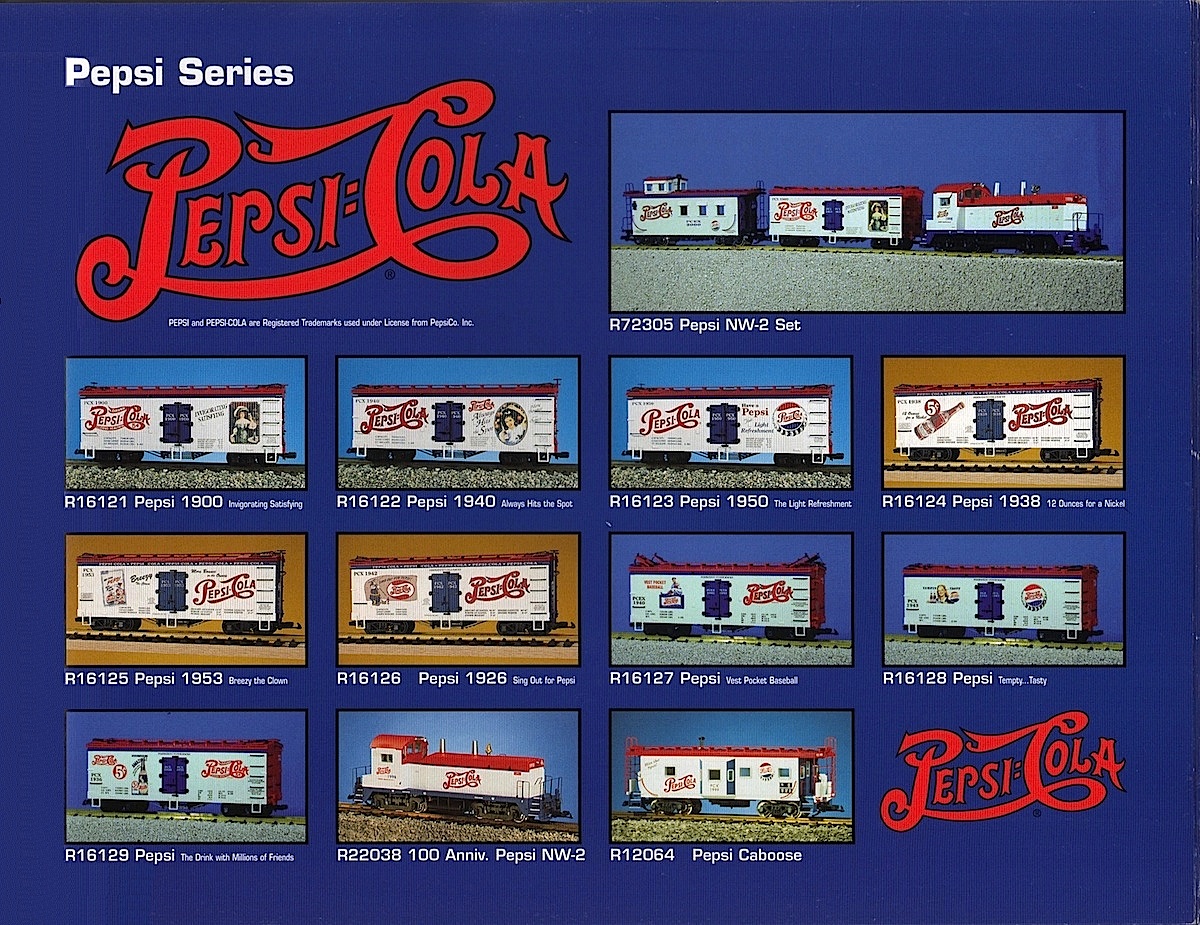 USA Trains Pepsi Serie (Pepsi Series)