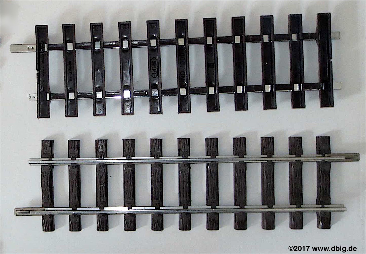 LGB Aluminium Gleis, gerade (Aluminum track, straight)