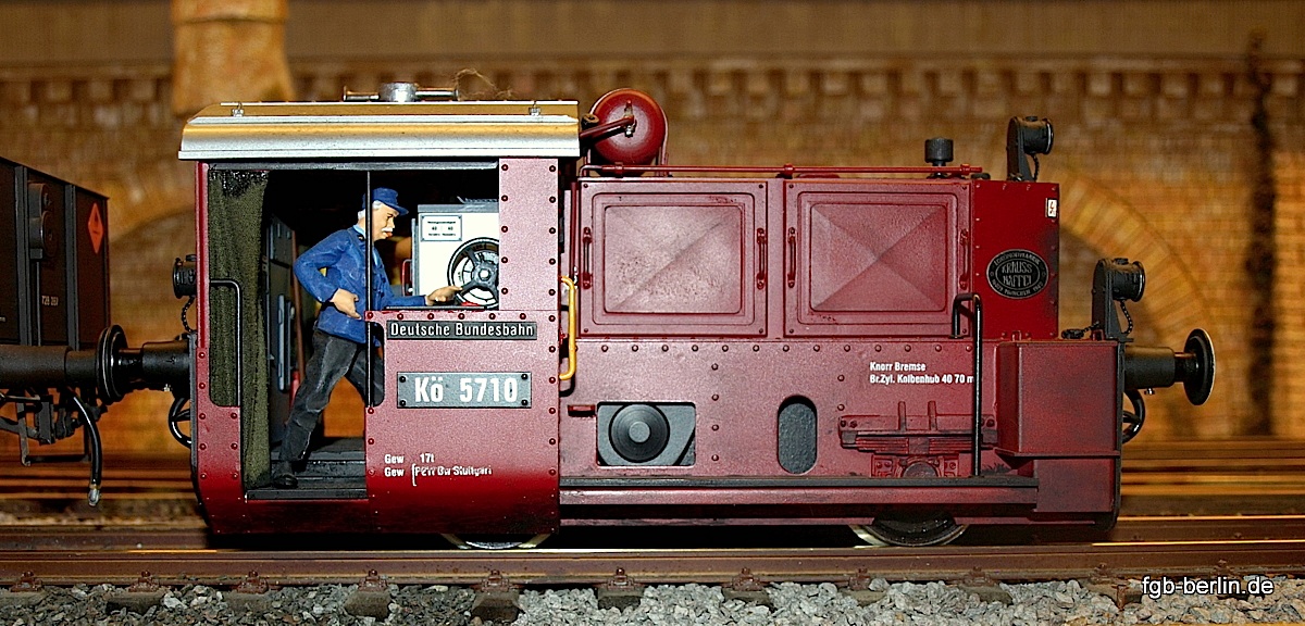 DB Diesellok (Diesel locomotive) Köf 5710