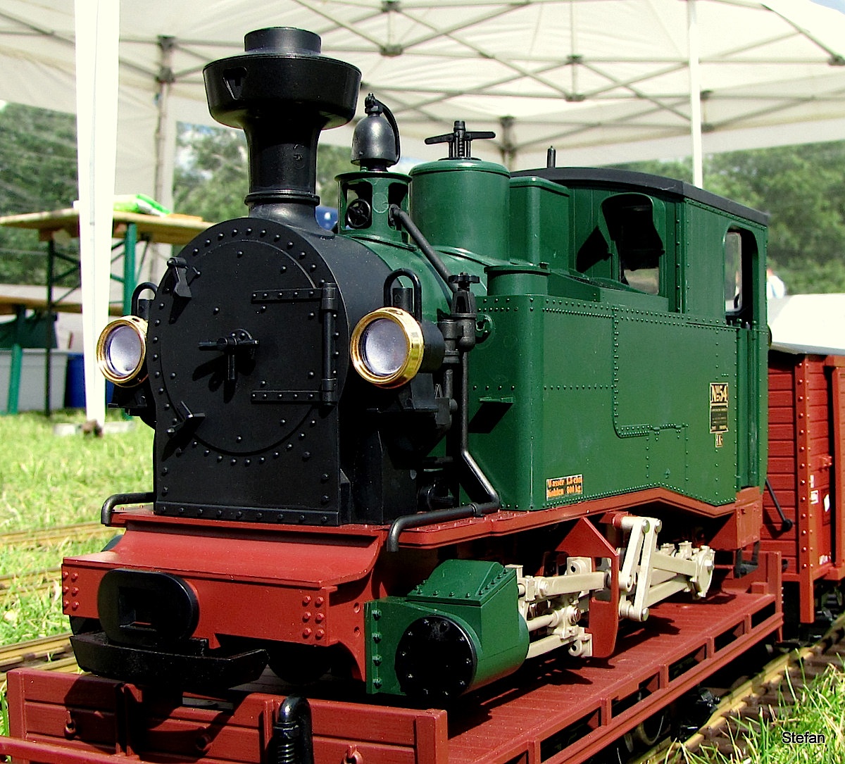 Sächsische Dampflokomotive (Saxon steam locomotive) I K 54