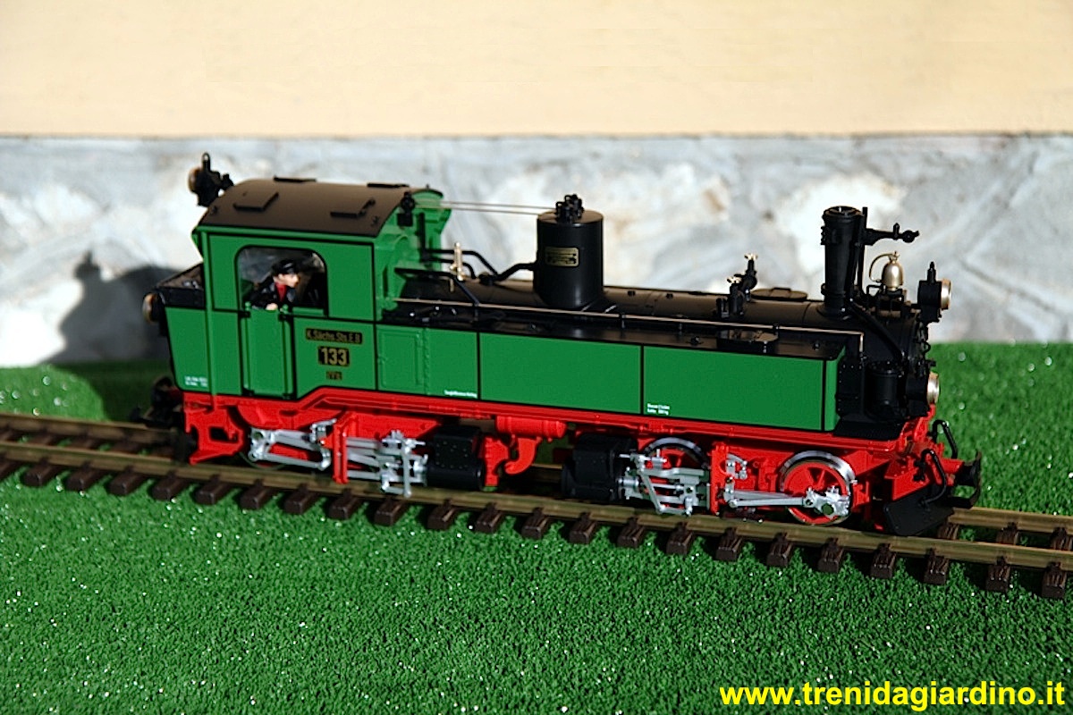 Sächsische Dampflok (Saxon steam locomotive)  IV K 133