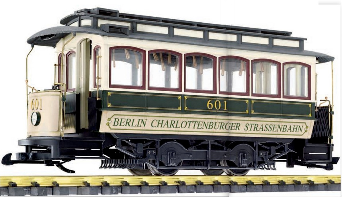 Berlin Charlottenburger Strassenbahn Beiwagen (Tram trailer) 601