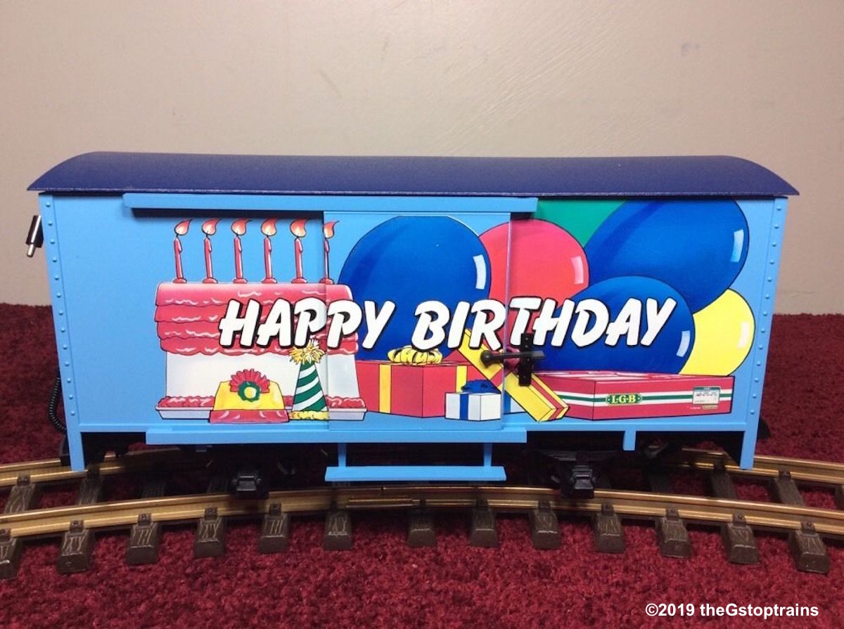 Happy Birthday Güterwagen (Boxcar)