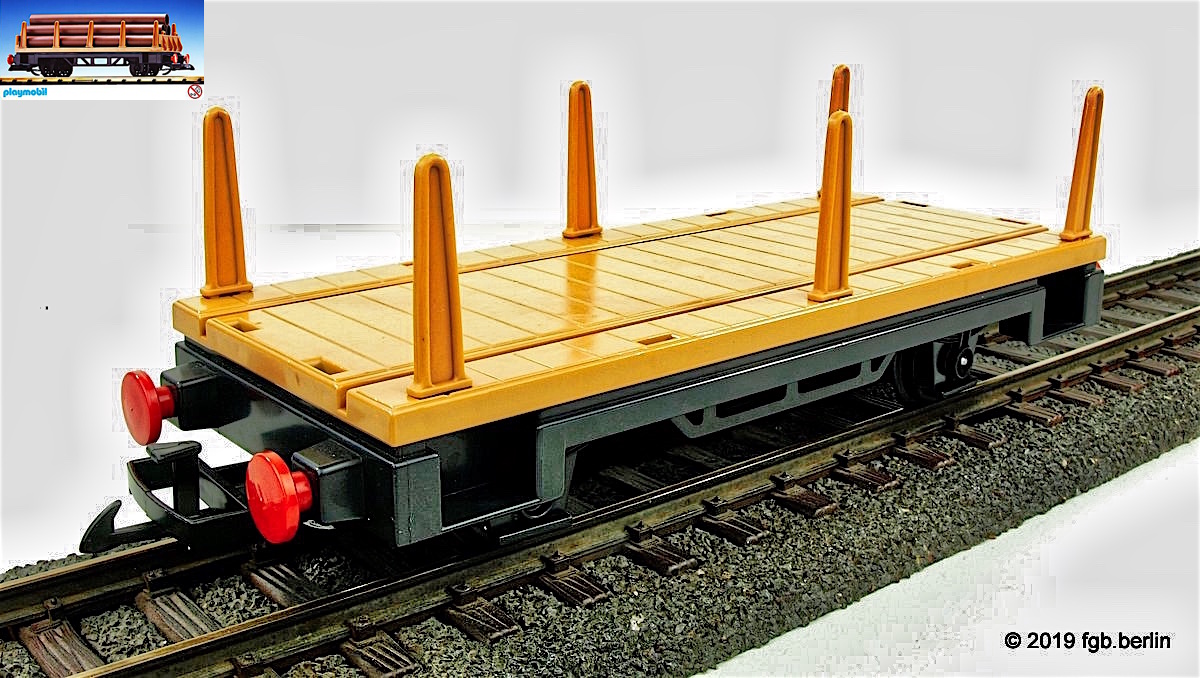 Playmobil - Rungenwagen (Flat Car with Stanchions)