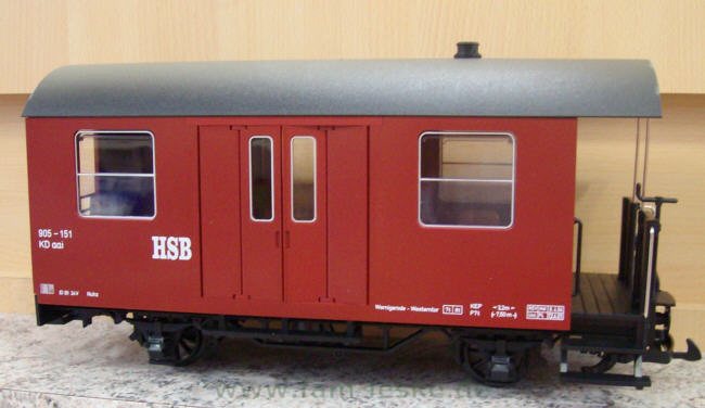 HSB Gepäckwagen (Baggage car) 905 -151