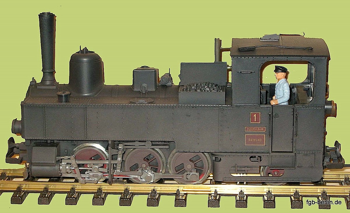 Zillertalbahn Dampflok (Steam locomotive) 1